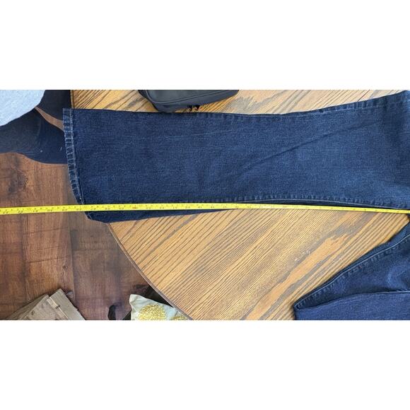 Lauren Jeans Co. Women's Size 8 dark wash Denim Jeans - Picture 5 of 7